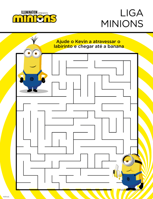 imagens dos minions para imprimir