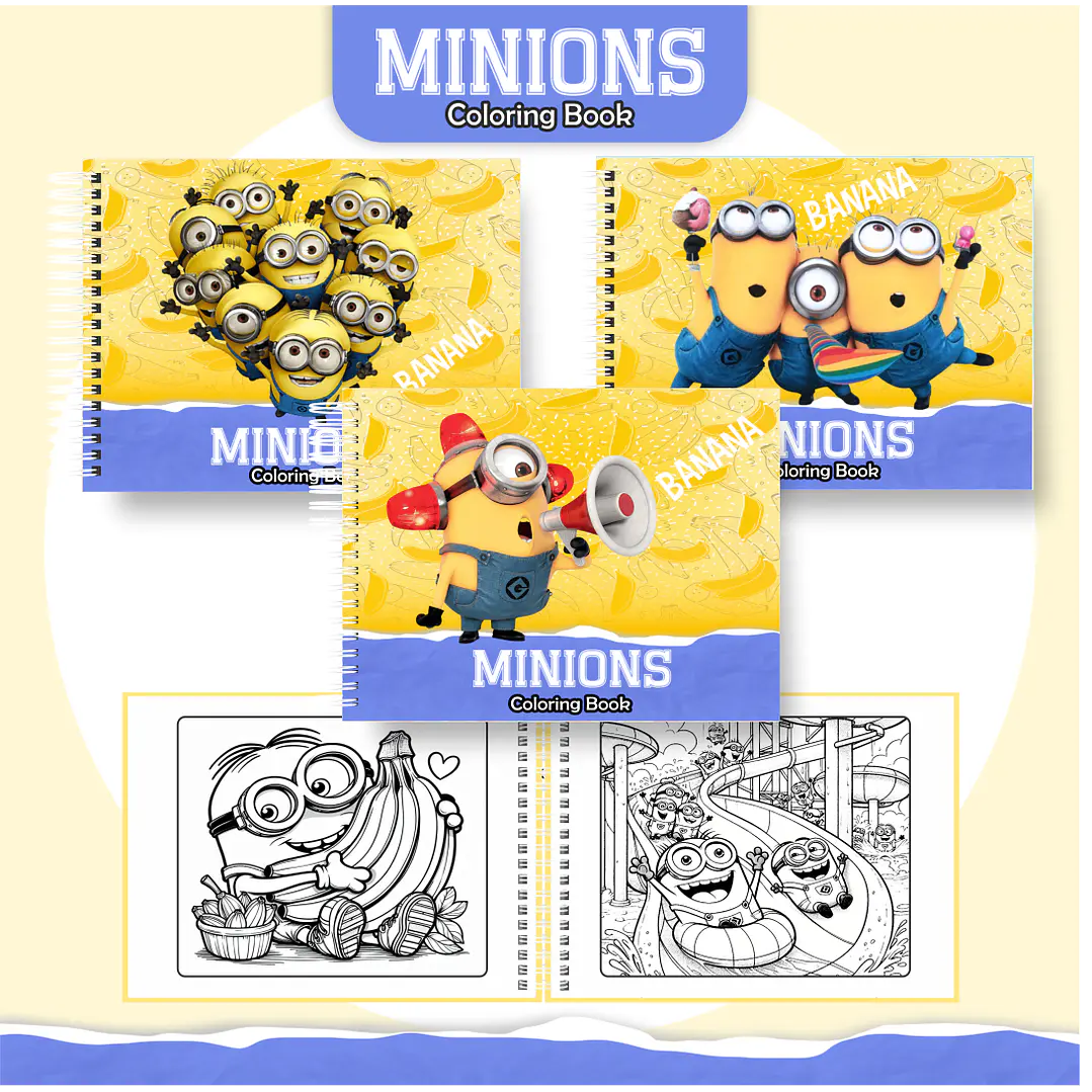 colorir minions