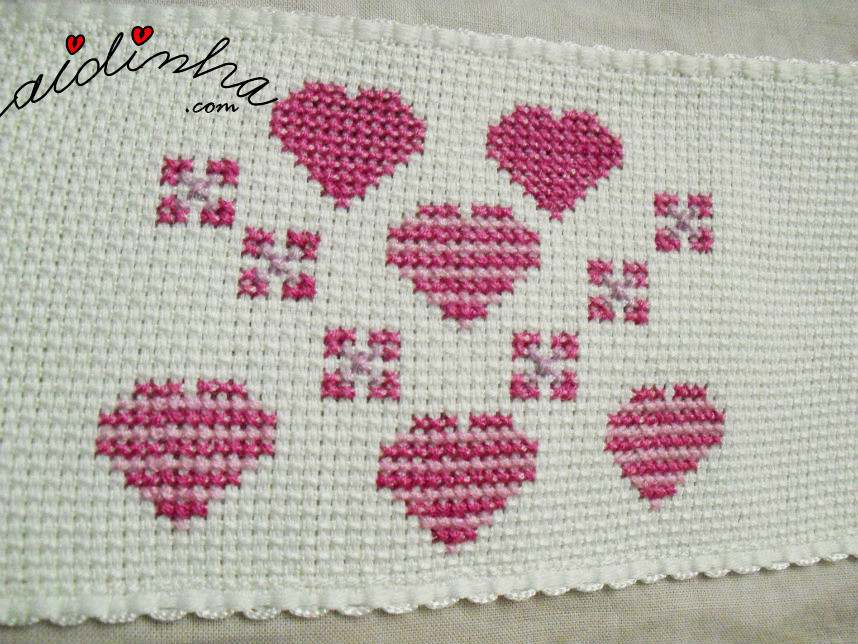 cores de linha para ponto cruz infantil feminino