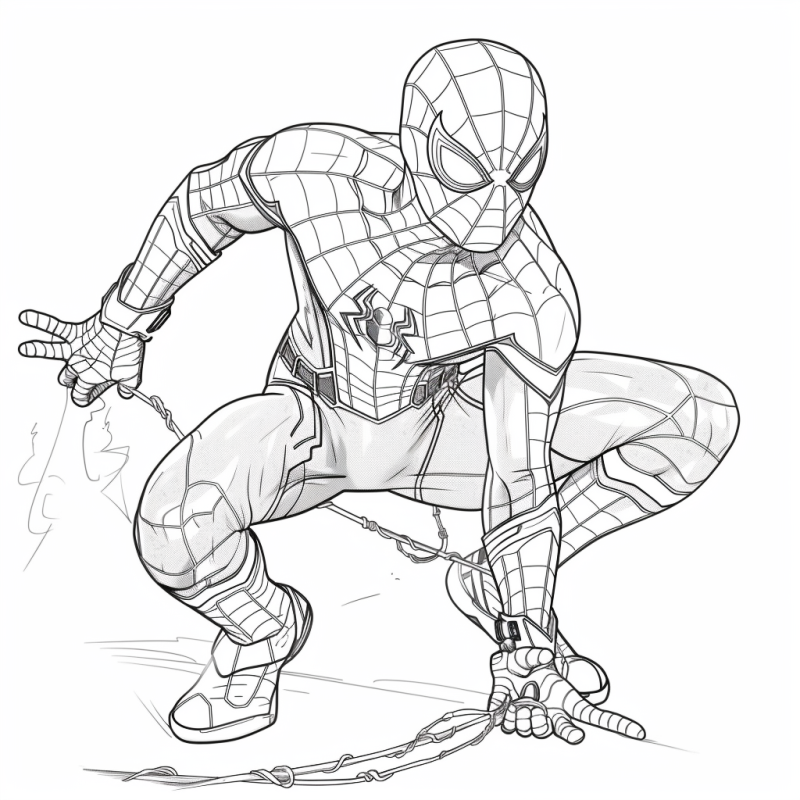 atividade infantil homem aranha
