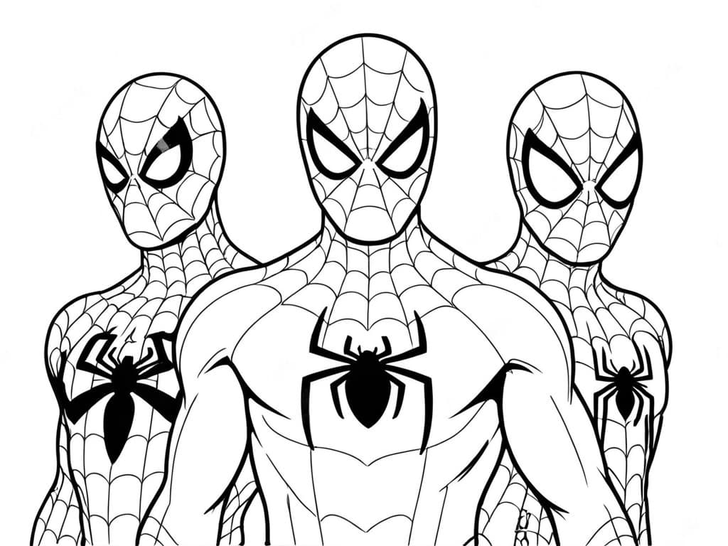 homem aranha para imprimir e pintar
