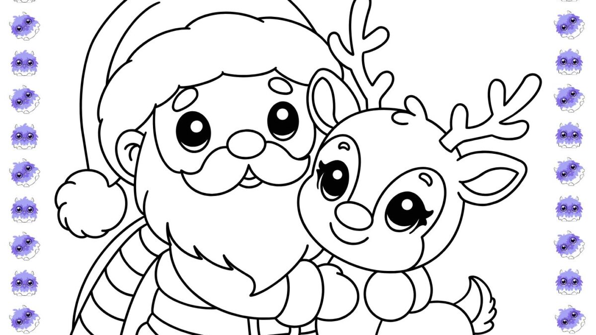 Desenhos natalinos para imprimir