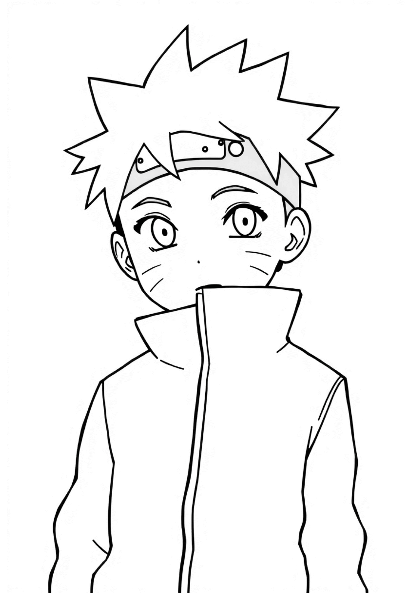 naruto para imprimir grátis
