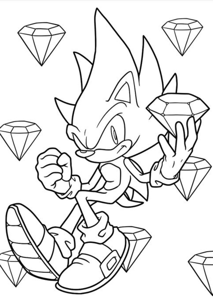 imagens do sonic para imprimir