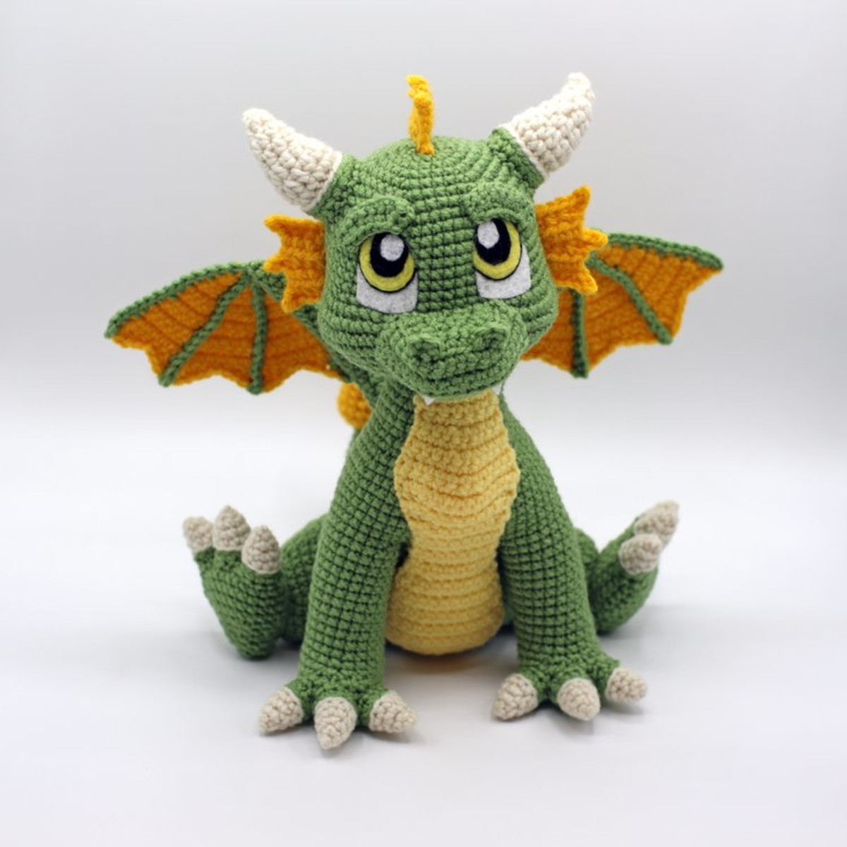 dragão amigurumi fácil