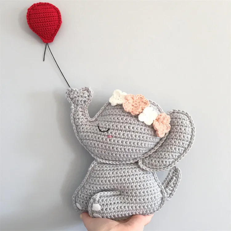 receita de amigurumi elefante