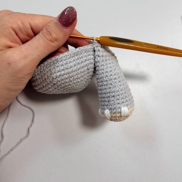 amigurumi elefante rosa