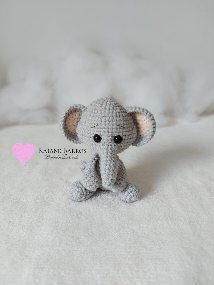 elefante de croch锚 para beb锚