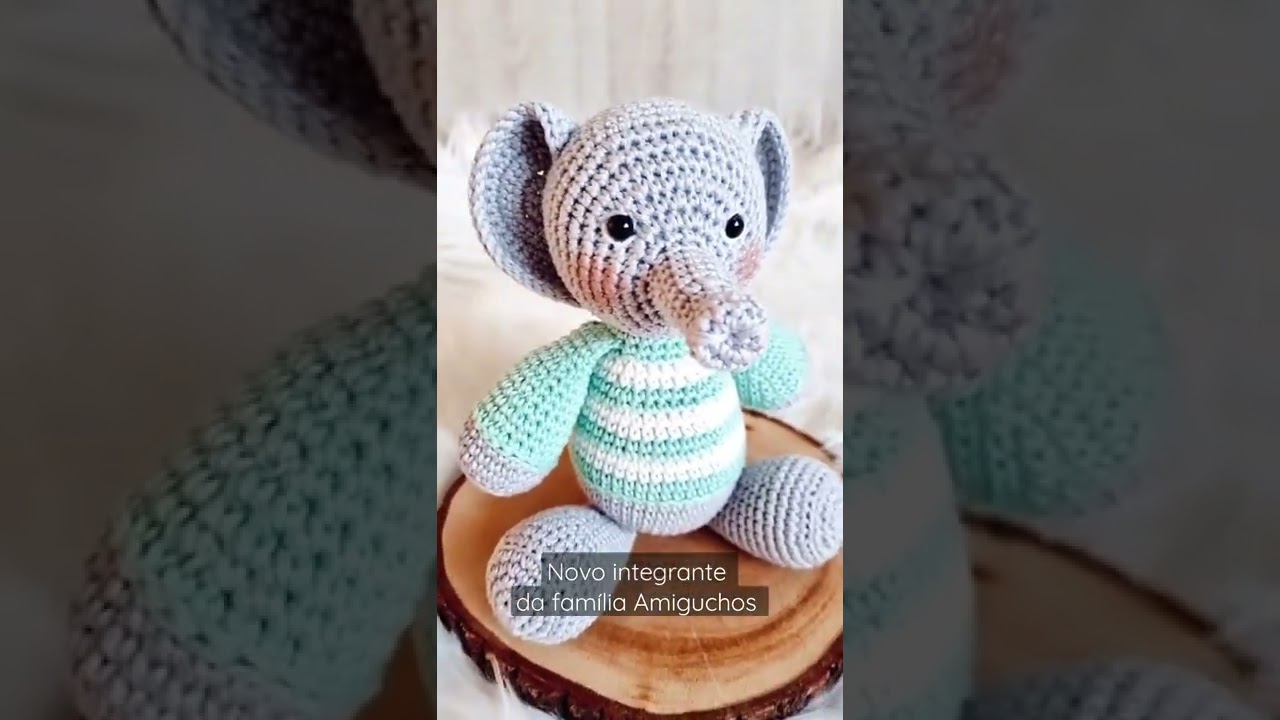 amigurumi elefante para vender