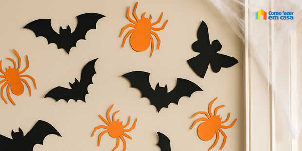 enfeites de halloween caseiros