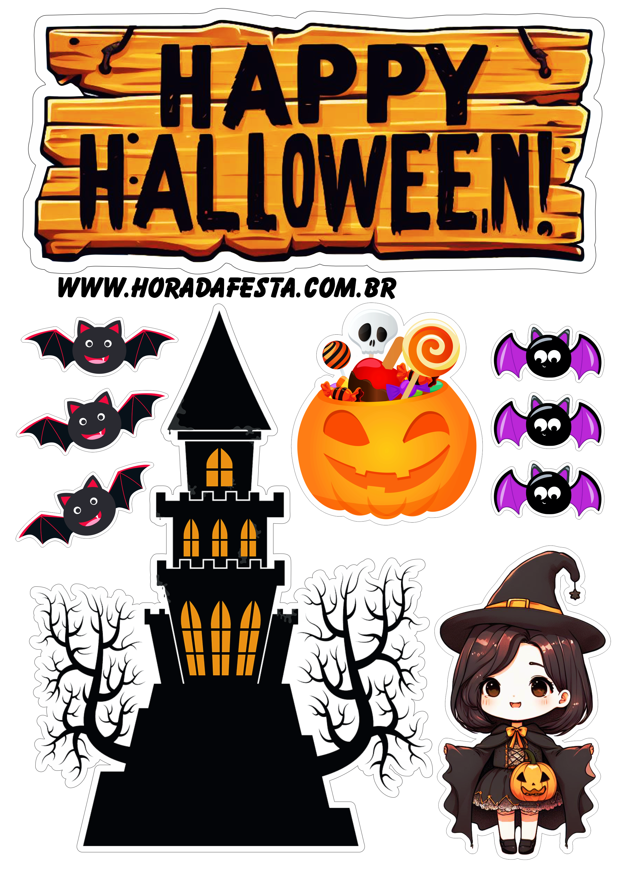 enfeites de halloween caseiros