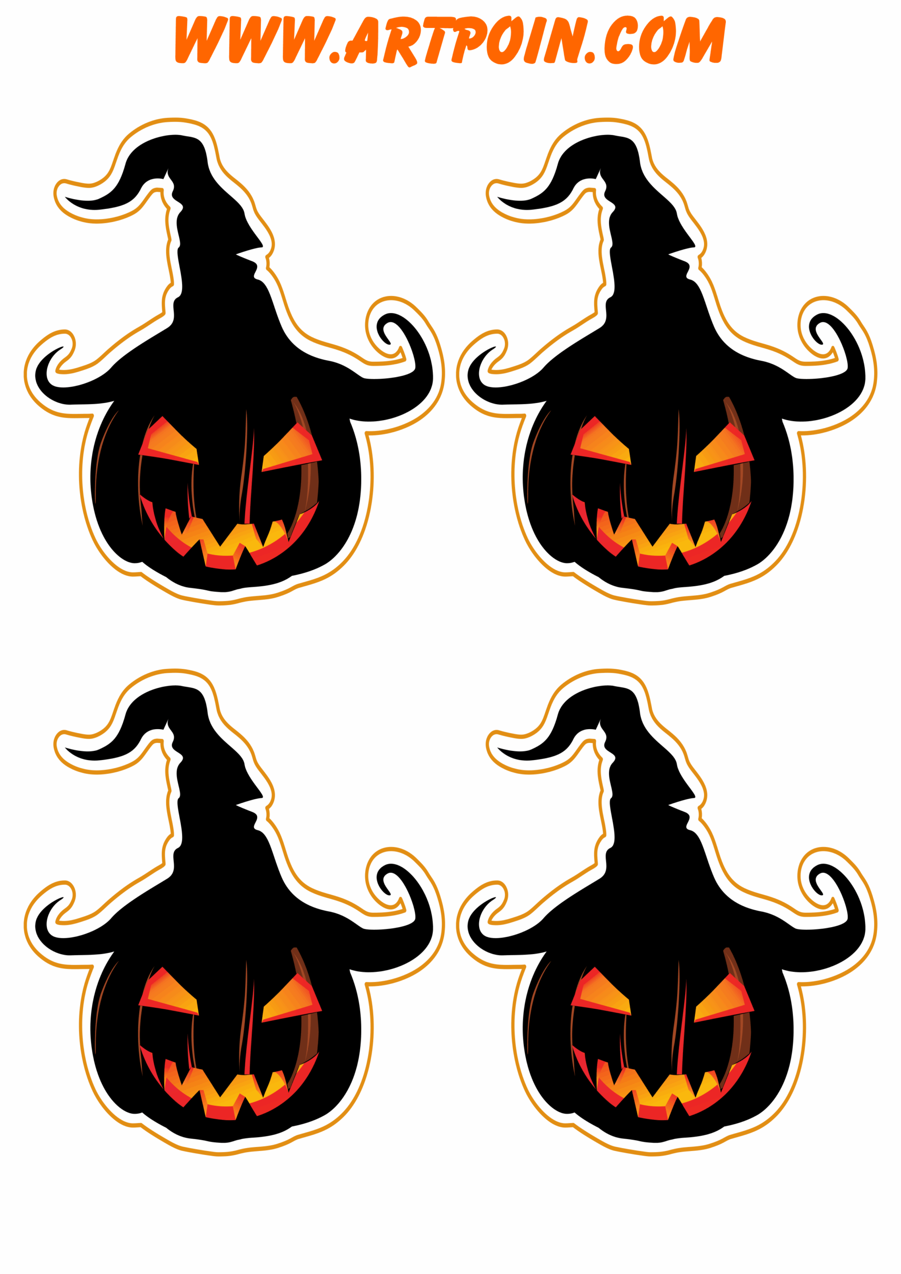 moldes halloween para imprimir