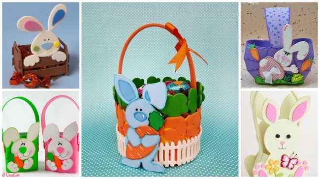 ovos de páscoa em eva decorados