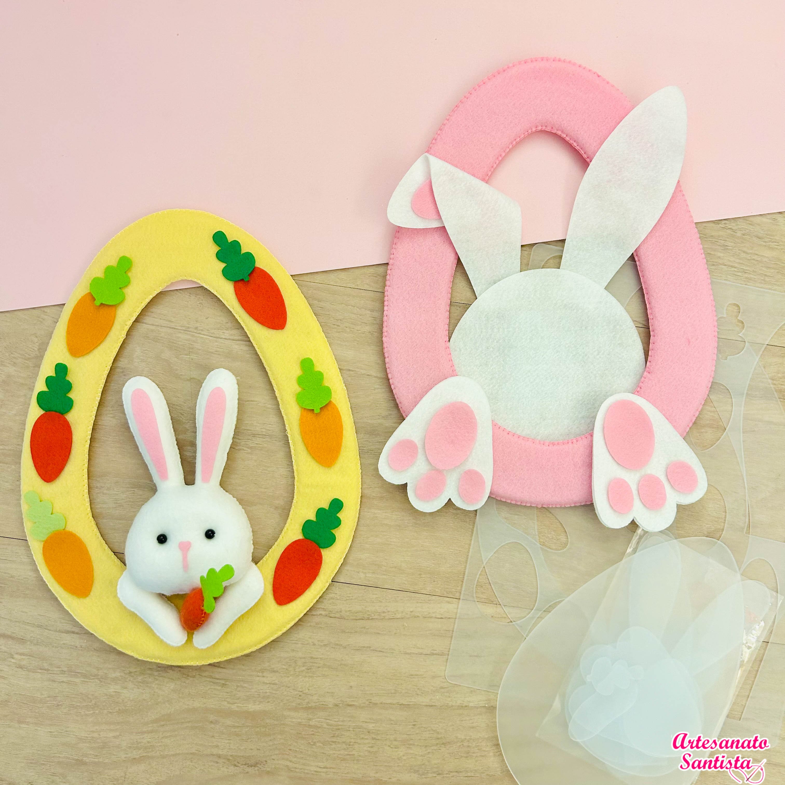decoração de páscoa com eva passo a passo