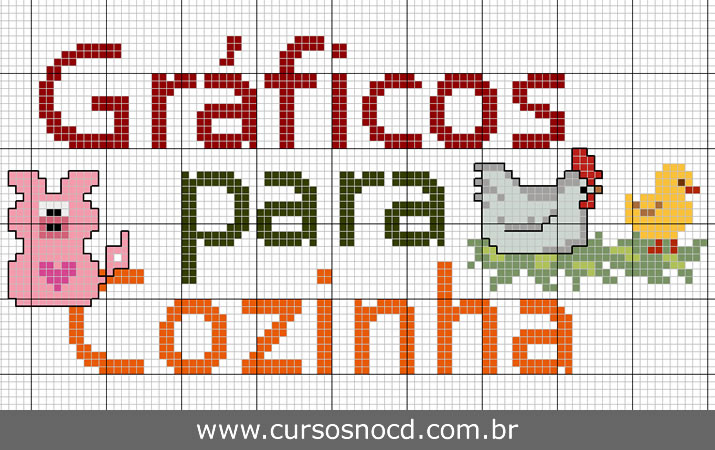 modelos de ponto cruz para bebês