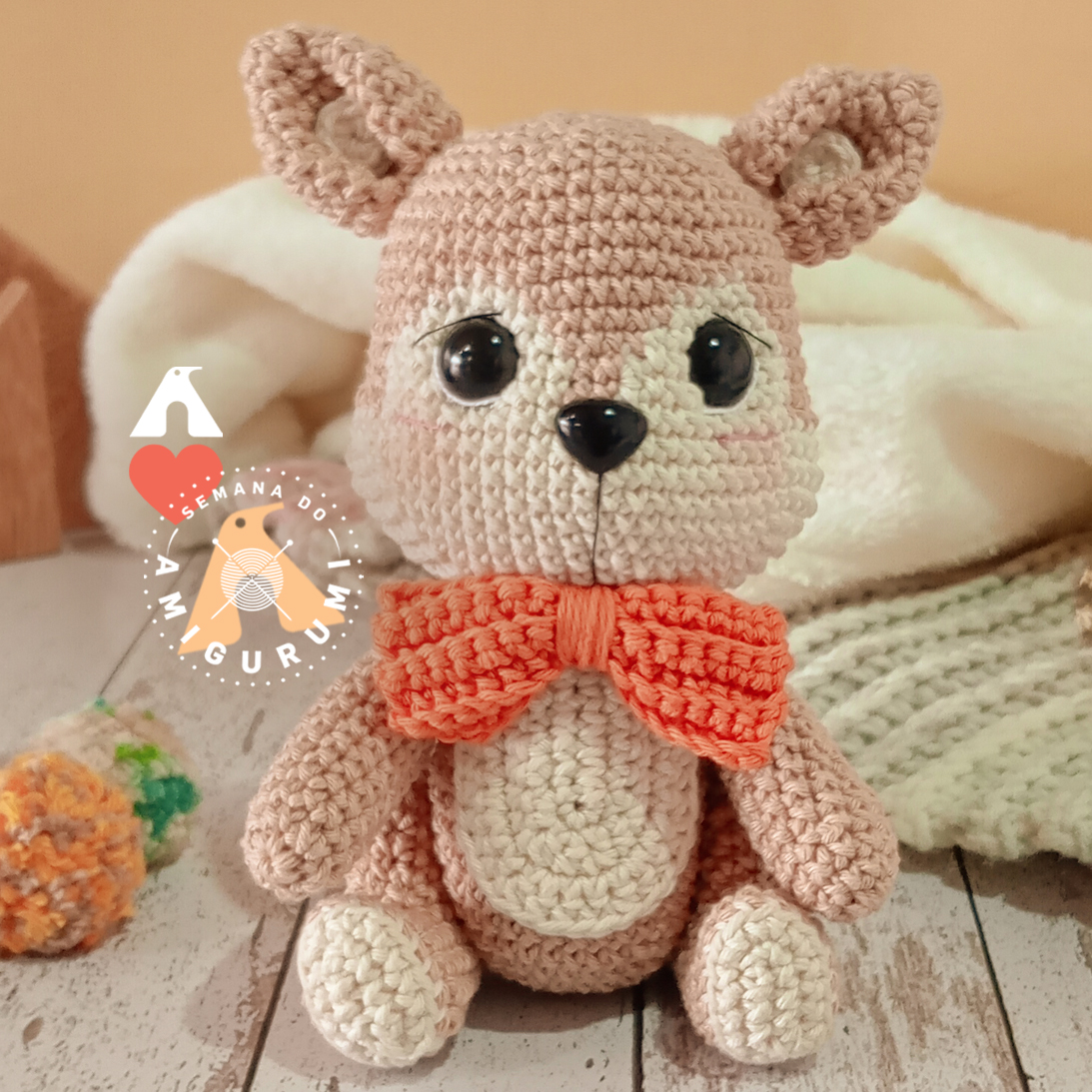 amigurumi esquilo passo a passo