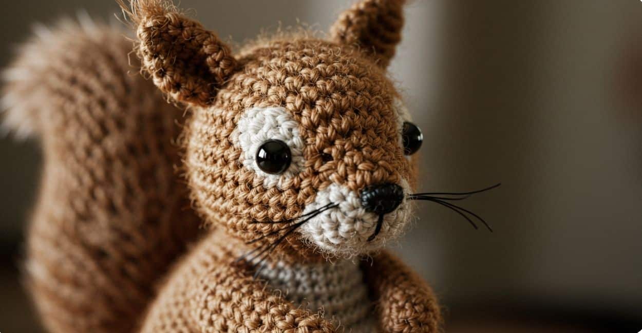 amigurumi esquilo passo a passo