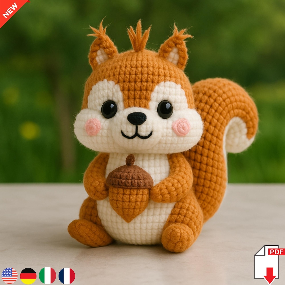 amigurumi de bosque