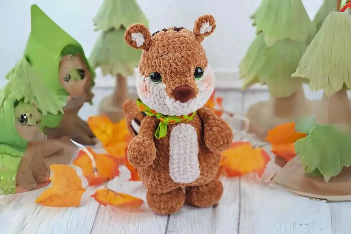 esquilo amigurumi para vender