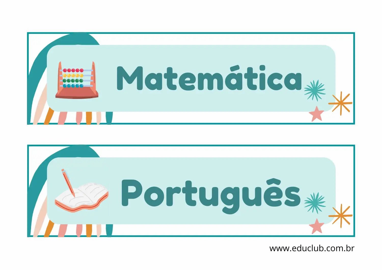 etiqueta de nome para material escolar