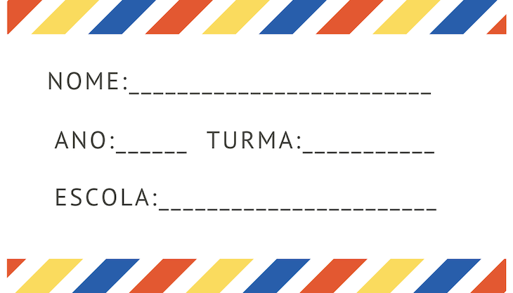 como fazer etiqueta para caderno