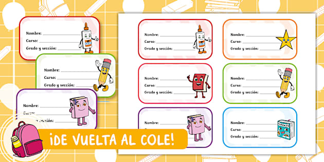 modelos de etiquetas para imprimir