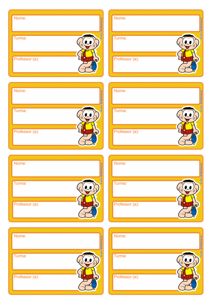 como fazer etiquetas para imprimir
