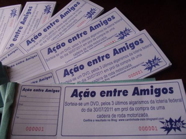 como fazer rifa beneficente