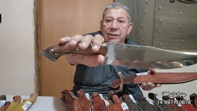 faca artesanal de aço