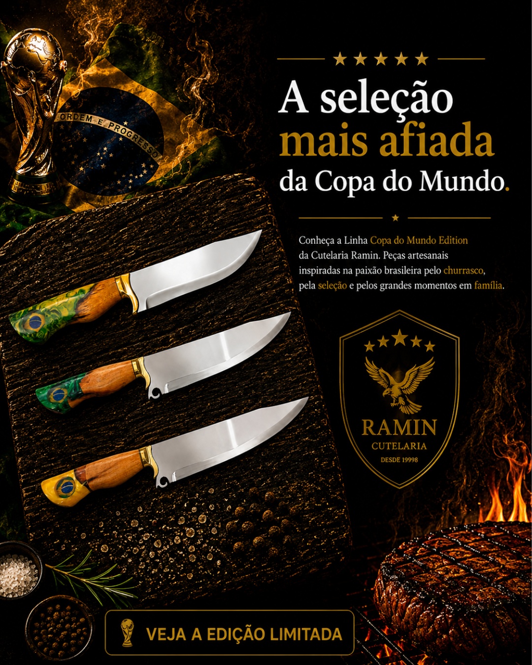 faca artesanal personalizada