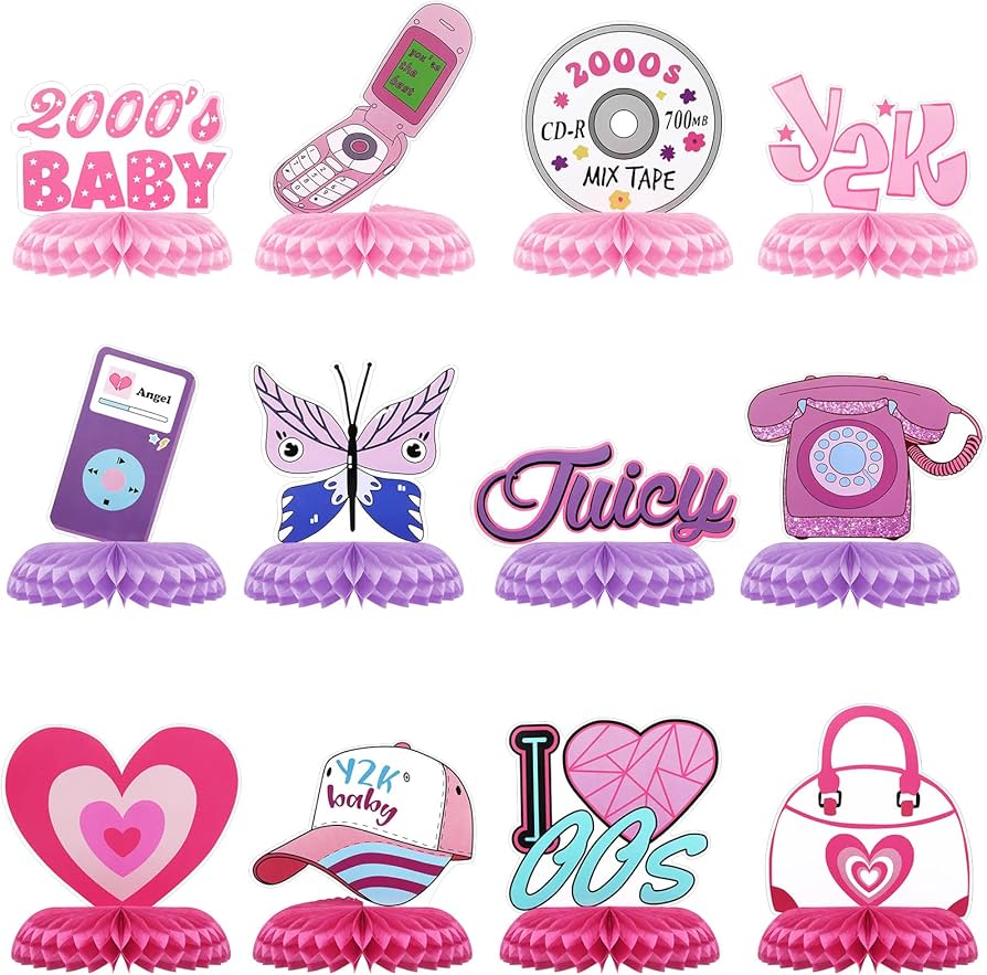 decoração festa infantil anos 2000