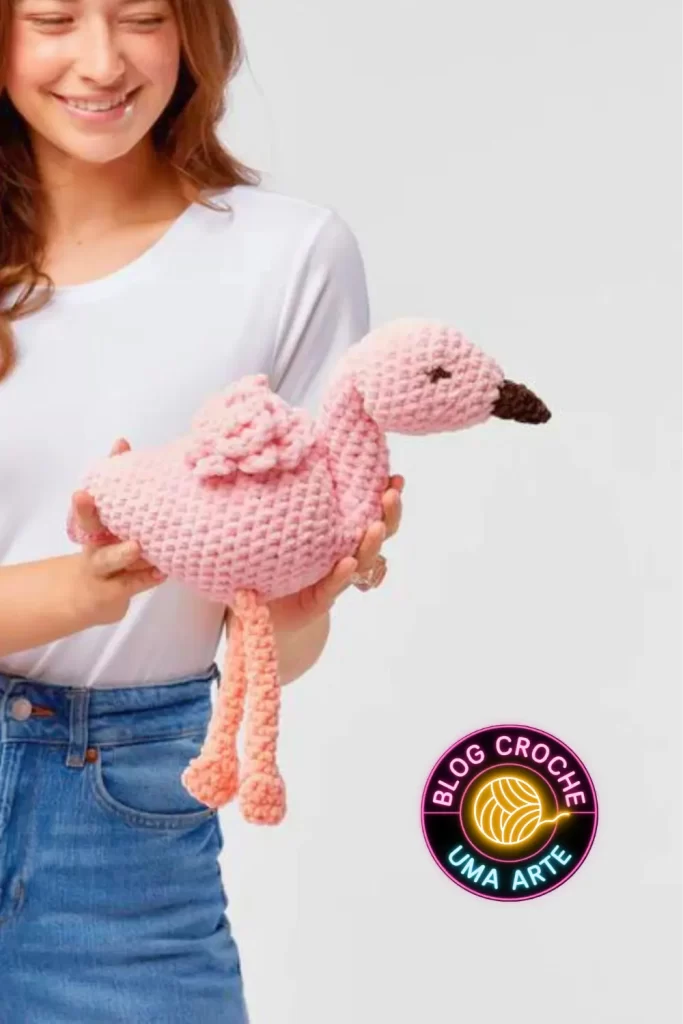 flamingo amigurumi tutorial