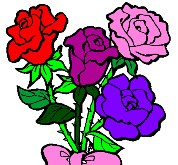 flores para imprimir para festa infantil