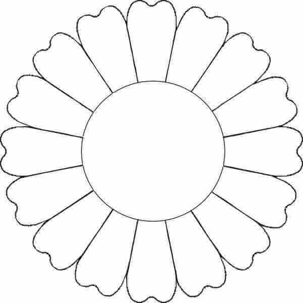 download moldes de flores grátis