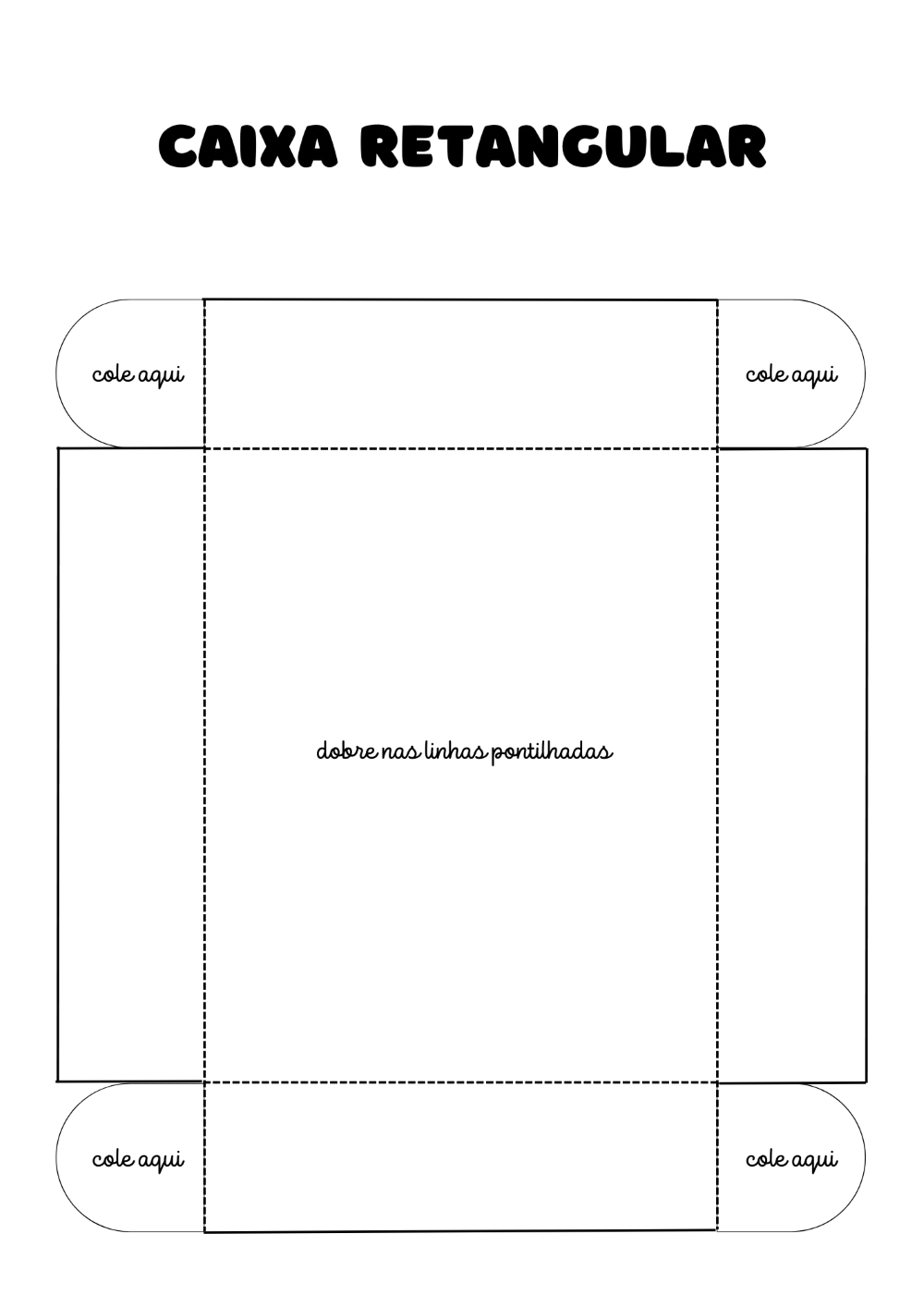 moldes de embalagens para imprimir