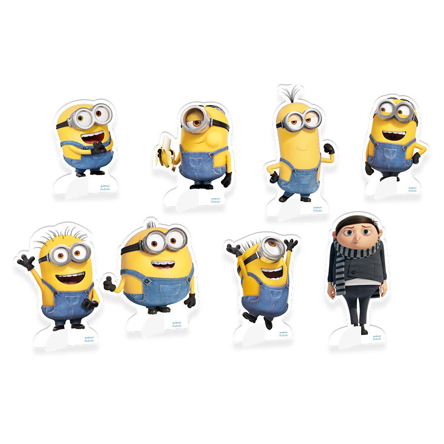 arte minions colorida