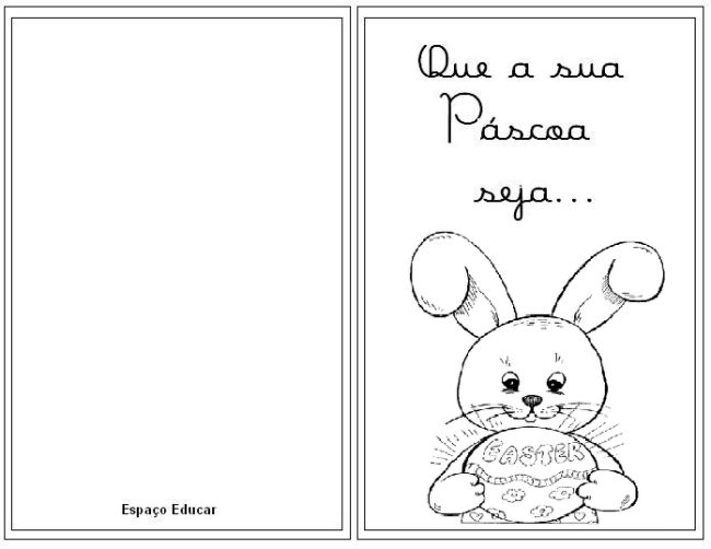 atividade de páscoa com letras