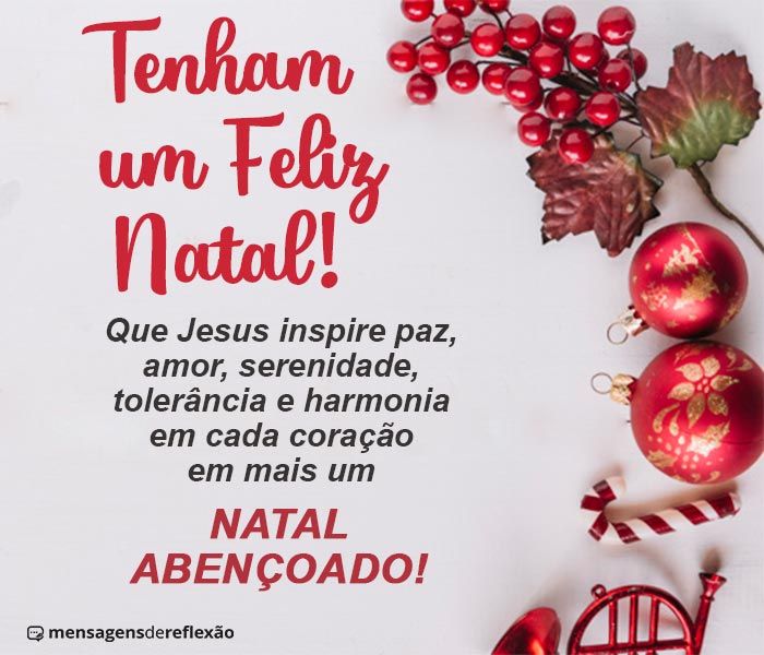 mensagens de natal para igreja
