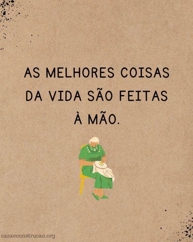 mensagens para artesãos