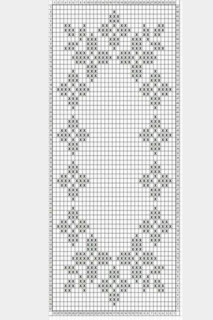 gráfico crochê filé pdf grátis