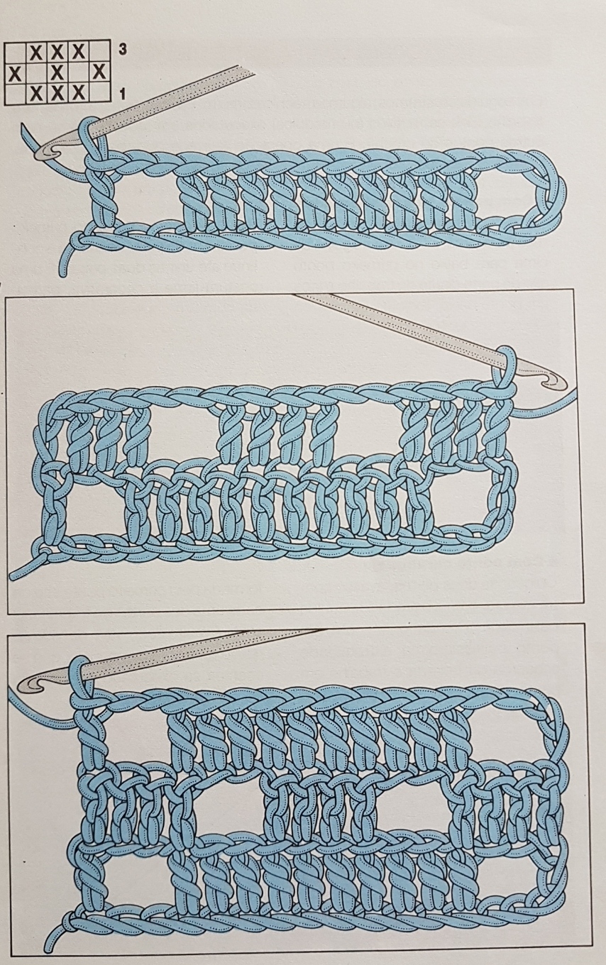 desenhos crochê filé para imprimir