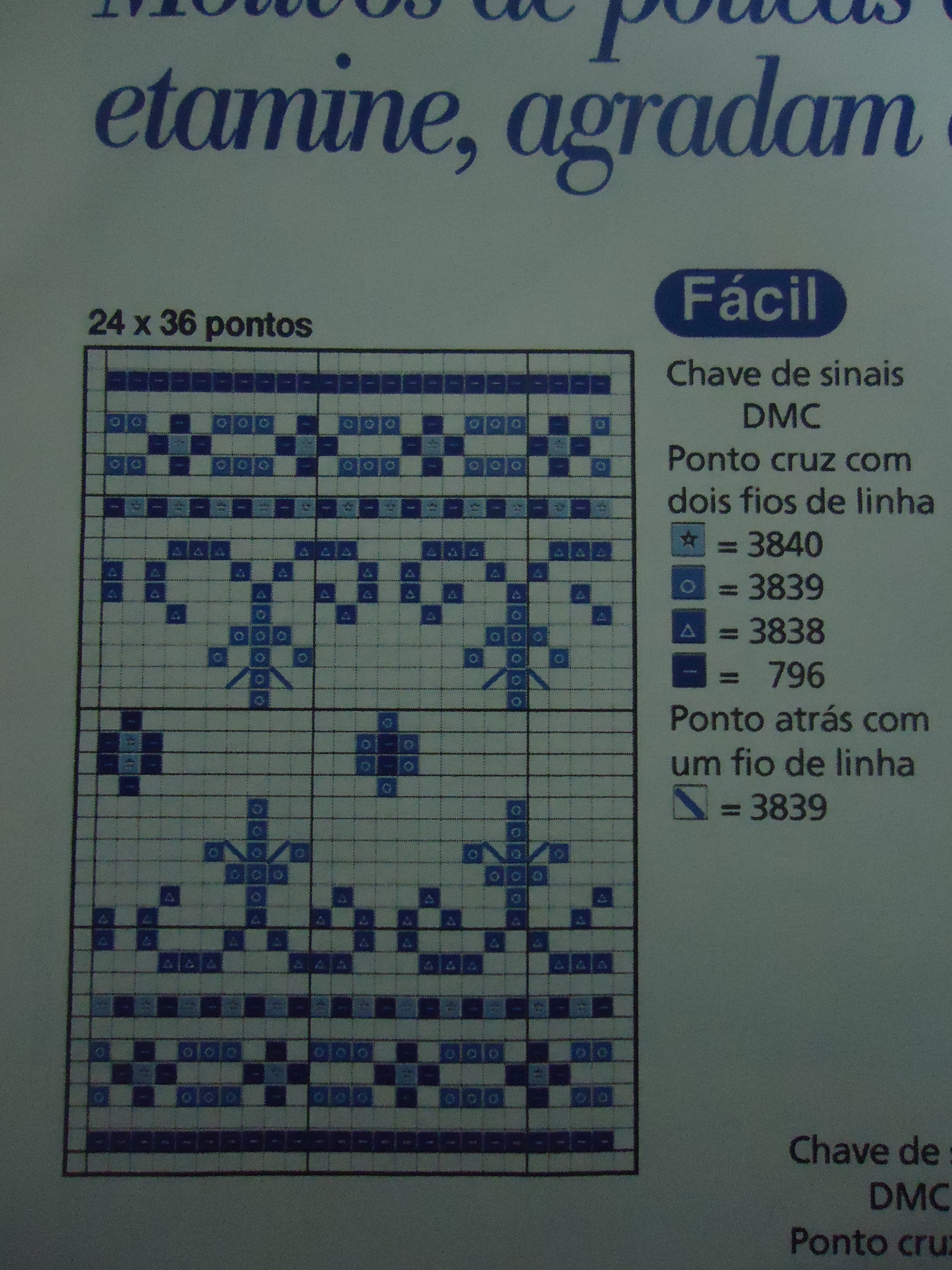 presente personalizado ponto cruz