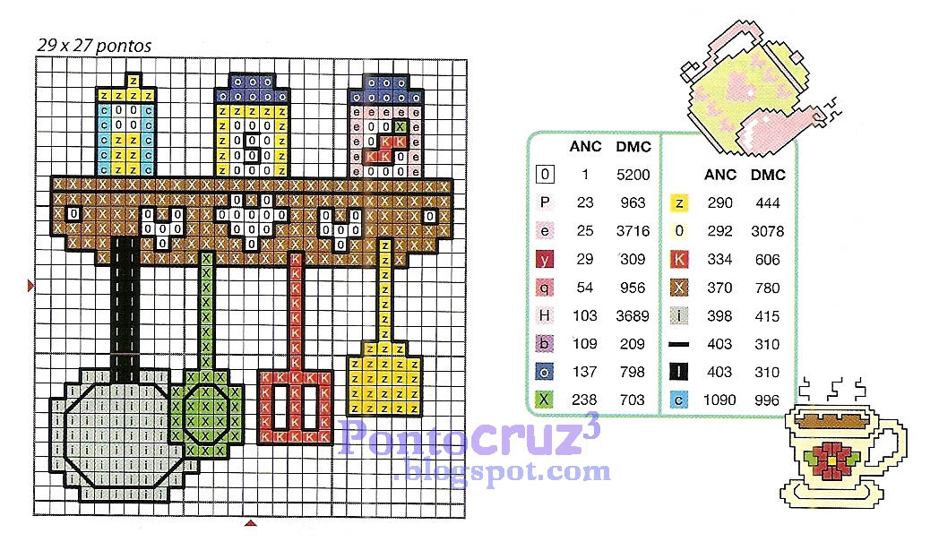 agulha para ponto cruz