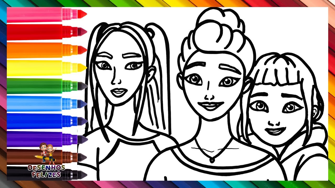 desenho zoey kpop