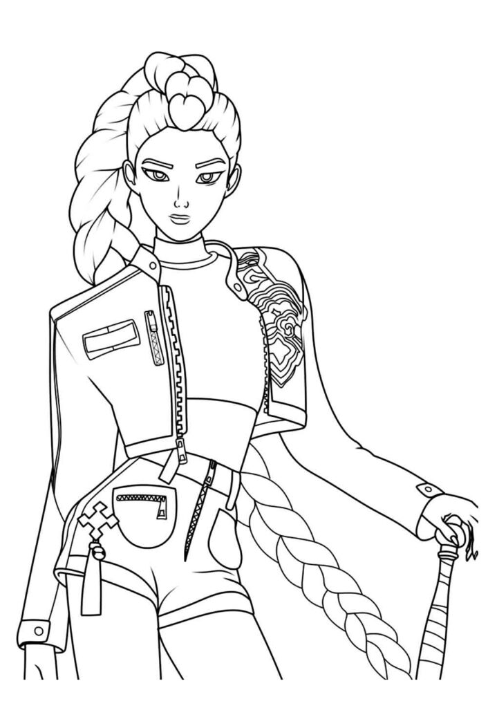pdf colorir kpop