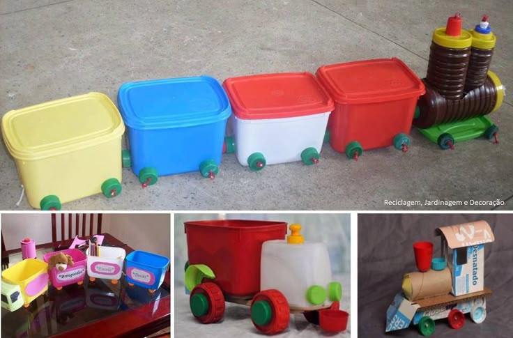 jogos com material reciclado para festa infantil