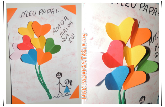 Ideias de artesanato Dia dos Pais pré escola
