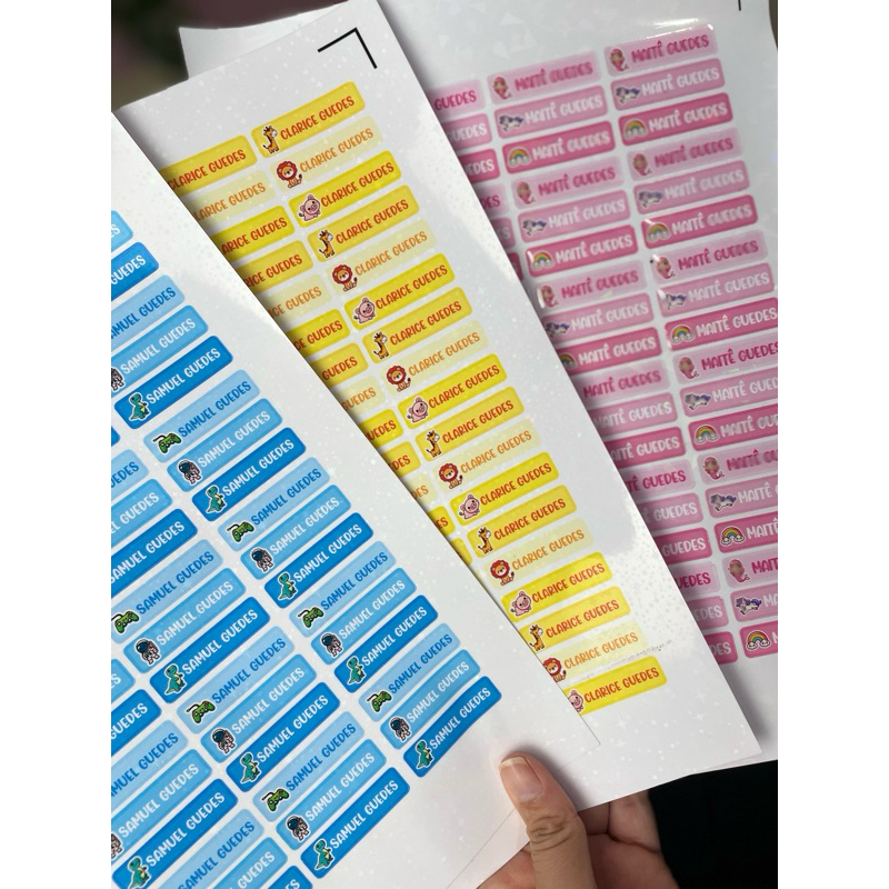 etiquetas para caderno