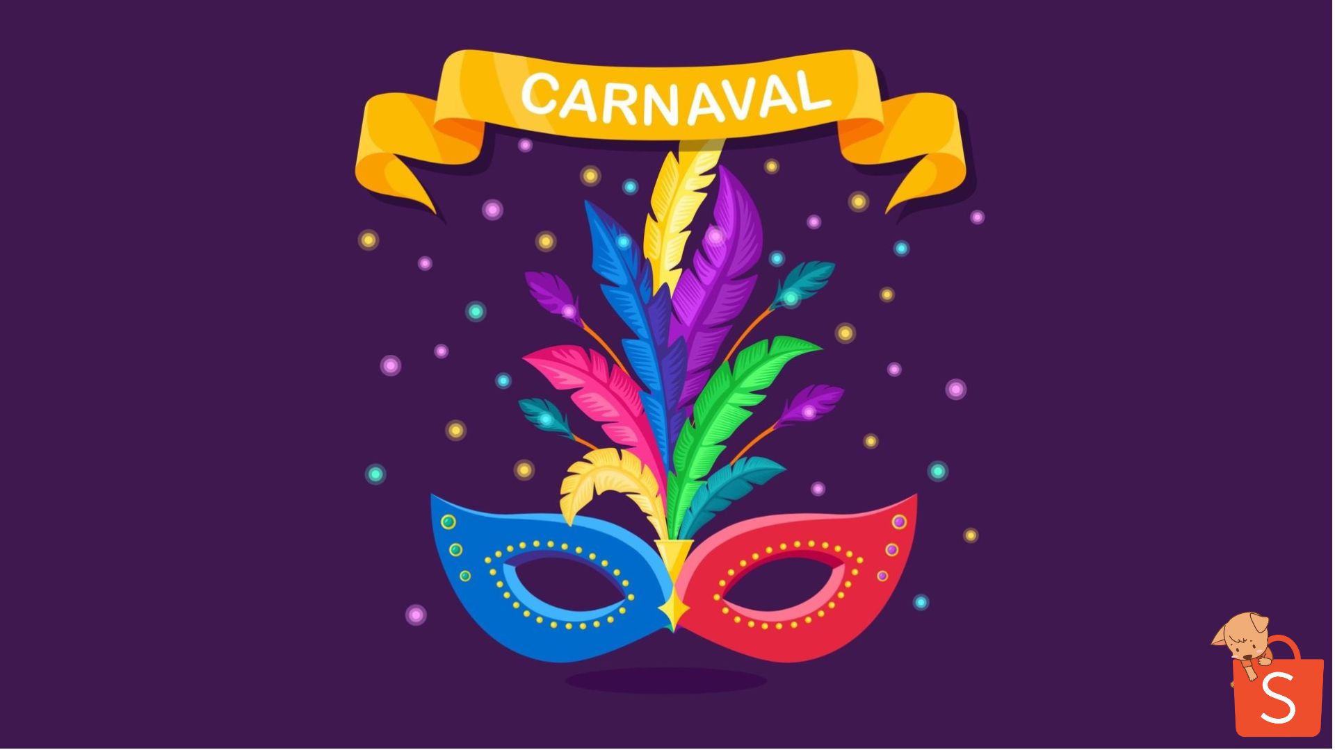 máscaras de carnaval criativas