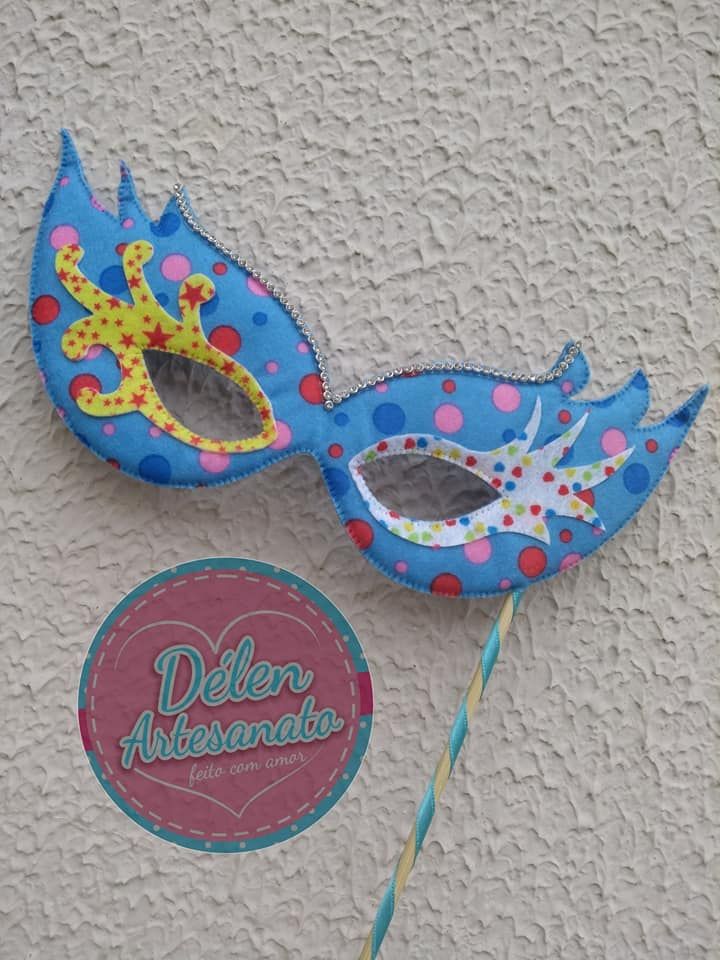 máscaras de carnaval minimalistas